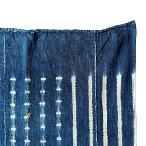 Burkina Faso Indigo Mudcloth Runner / Scarf