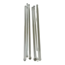 Mid Century Glass Stir Sticks, Set of 6