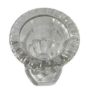 Classic Small Clear Glass Urn