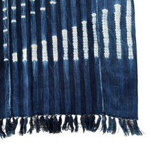 Burkina Faso Indigo Mudcloth Table Runner