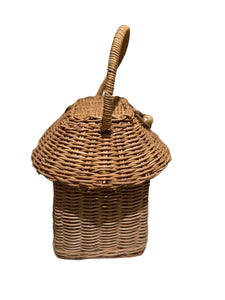 Cottage Shaped Basket with handle
