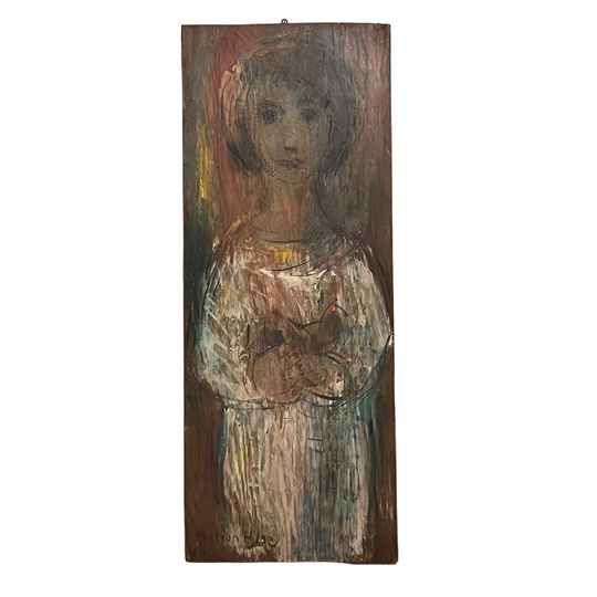 Painting On Board - Marion Huse 20th Century