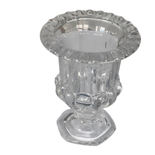 Classic Small Clear Glass Urn