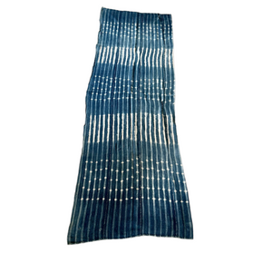 Burkina Faso Indigo Mudcloth Runner / Scarf
