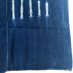 Burkina Faso Indigo Mudcloth Runner / Scarf