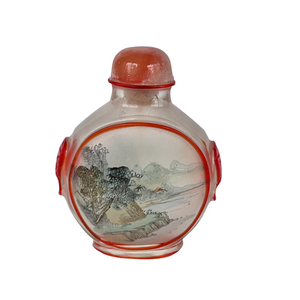 Antique Glass Snuff Bottle