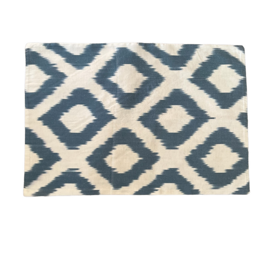 Uzbek Silk Ikat Pillow