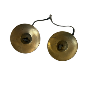 Tingsha Ritual Cymbals with Dragon Motif