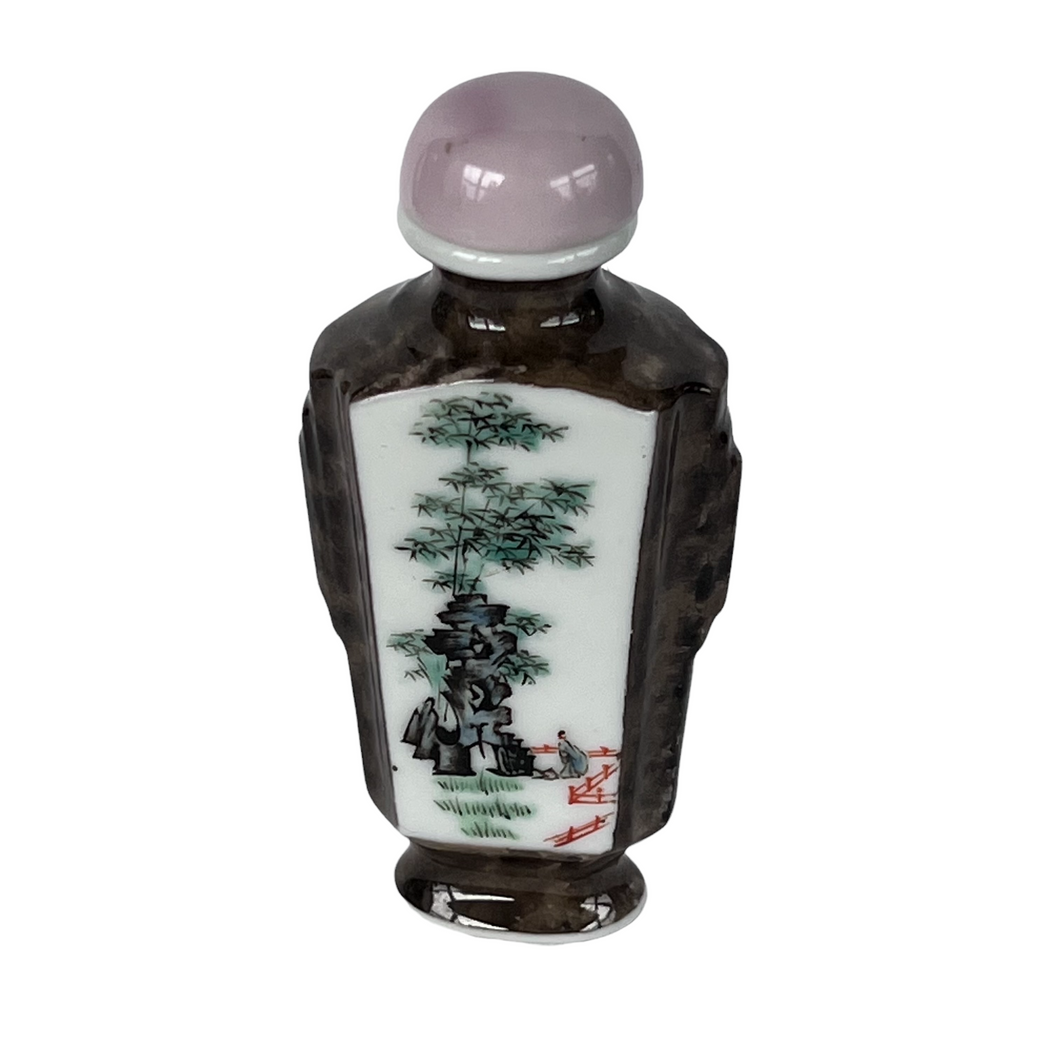 Vintage Porcelain  Snuff Bottle