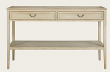 Gustavian Console Table, Antique Black