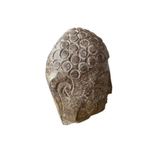 Buddha Head, Hand Carved Lava Rock