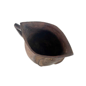 Authentic Vintage Kuba Tribe Carved Wine Cup