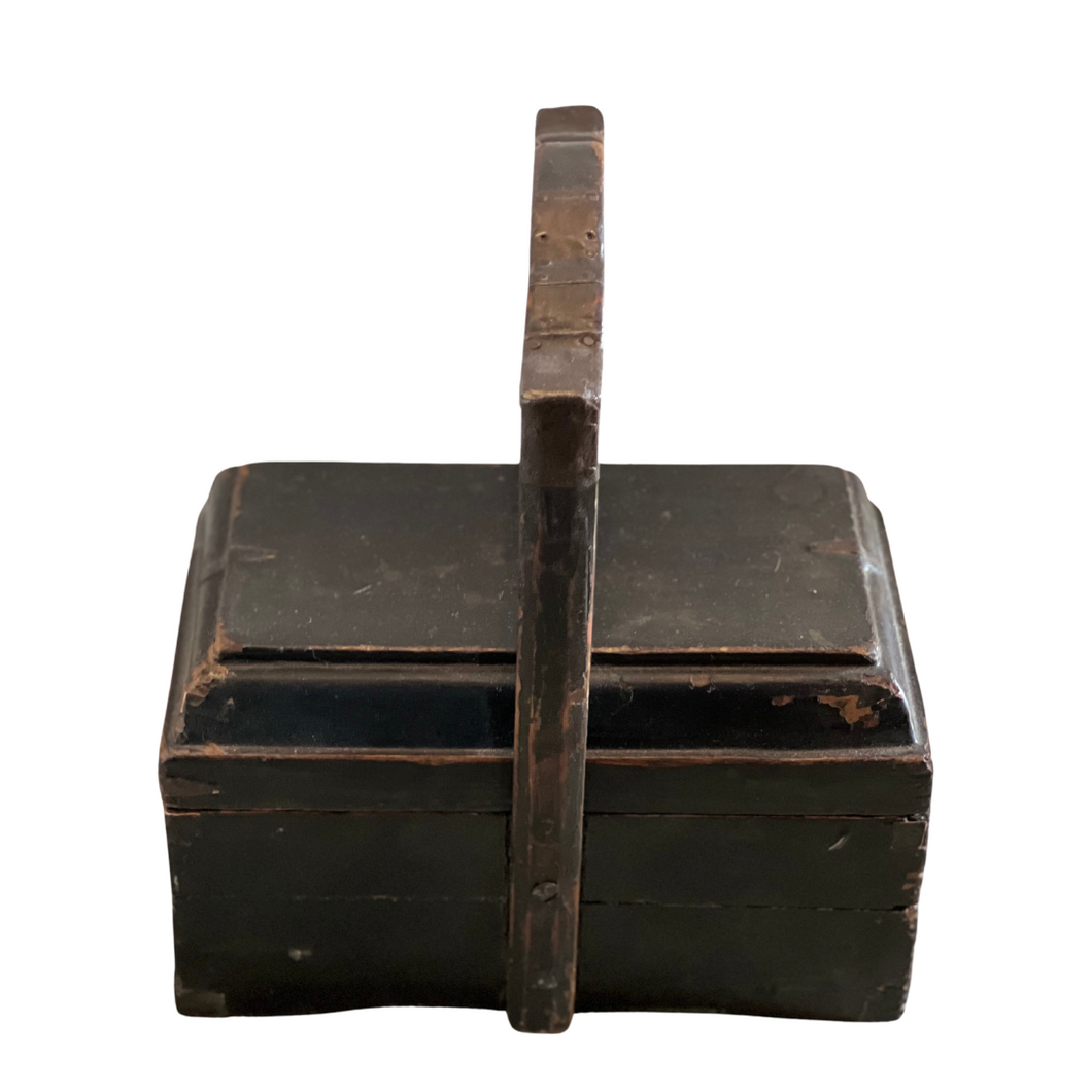 chinese lidded fish box Antique Chinese Shanxi Lidded Lunch Box – Luxe Curations