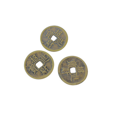 Qing Dynasty Feng Shui Brass Coins