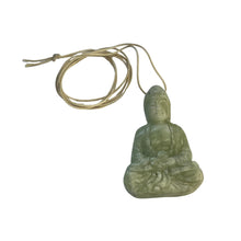 Vintage Chinese Jade Double Sided Buddha Amulet