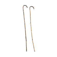 Pair of Vintage Bamboo Walking Sticks