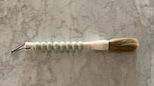 Calligraphy Brush, Jade Abacus Beads, Medium